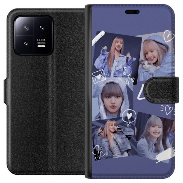 Xiaomi 13 Tegnebogsetui Lisa Blackpink – Aesthetic K-pop Que