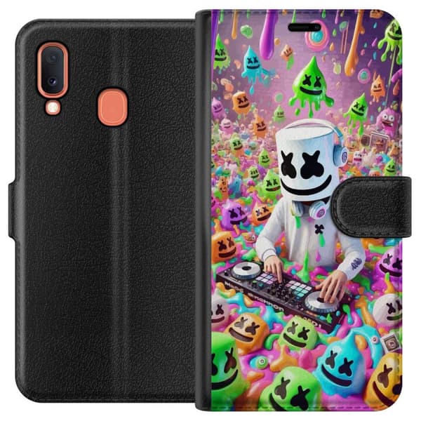 Kompatibelt Plånboksfodral till Samsung Galaxy A20e Fortnite