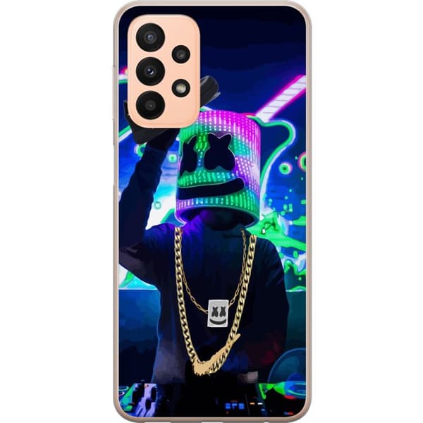 Kompatibelt Mobildeksel til Samsung Galaxy A23 Marshmello | Fortnite