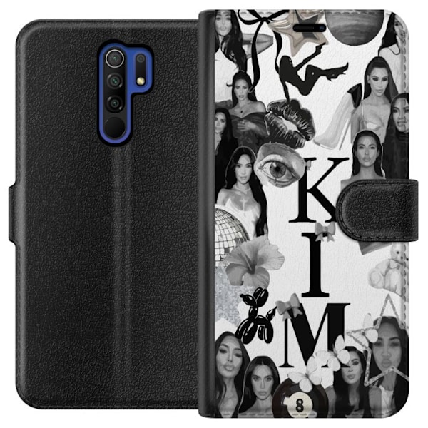 Xiaomi Redmi 9 Lompakkokotelo Kim Kardashian – Aesthetic Loo