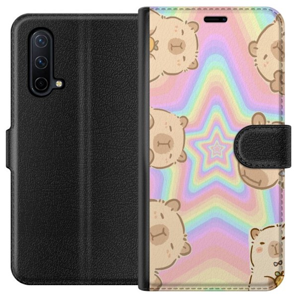 OnePlus Nord CE 5G Tegnebogsetui Kawaii Capybara Galaxy Sød A