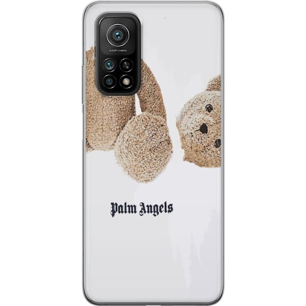 Xiaomi Mi 10T 5G Läpinäkyvä kuori Palm Angels Teddy