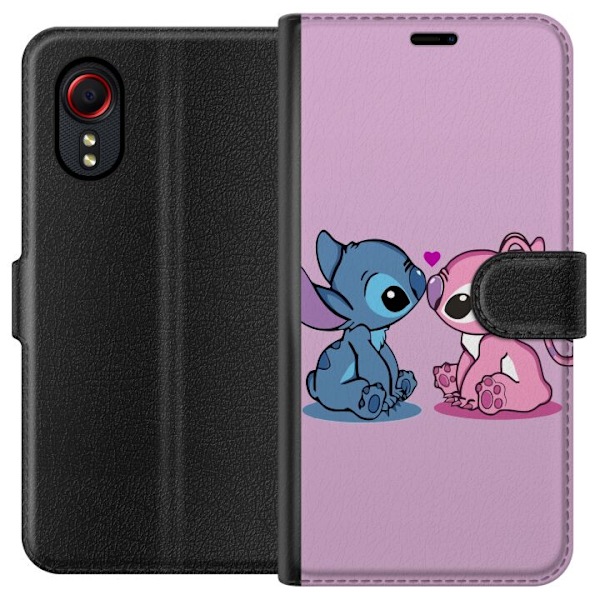 Samsung Galaxy Xcover 5 Plånboksfodral lilo & stitch 2025