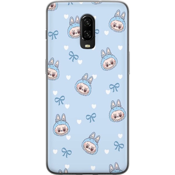OnePlus 6T Gennemsigtig cover Labubu Ildånd
