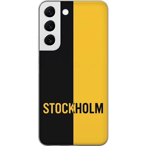 Samsung Galaxy S22+ 5G Läpinäkyvä kuori Stockholm – jalkapallo