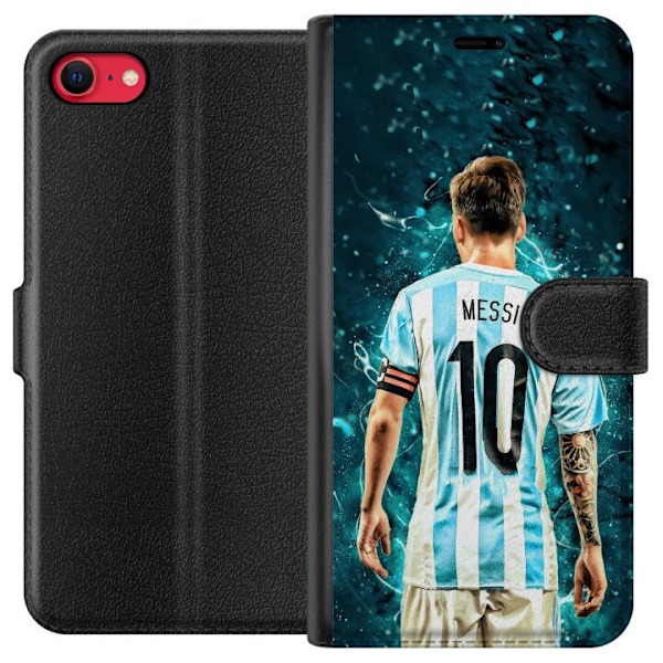 Apple iPhone 16e Tegnebogsetui Messi