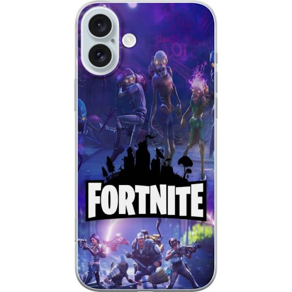 Apple iPhone 16 Plus Läpinäkyvä kuori Fortnite