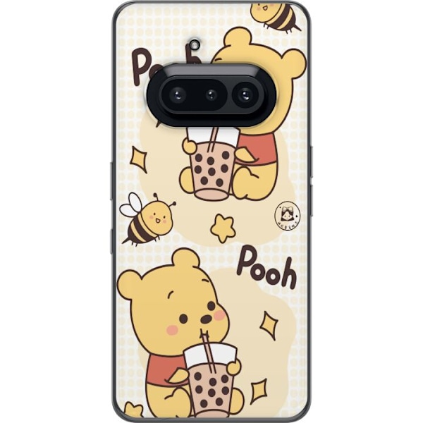 Nothing Phone (3a) Läpinäkyvä kuori Nalle Pooh - klassinen