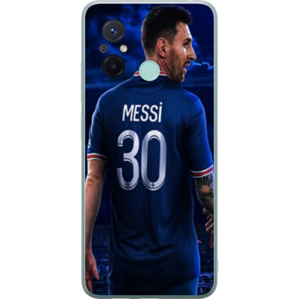 Xiaomi Redmi 12C Gennemsigtig cover Lionel Messi