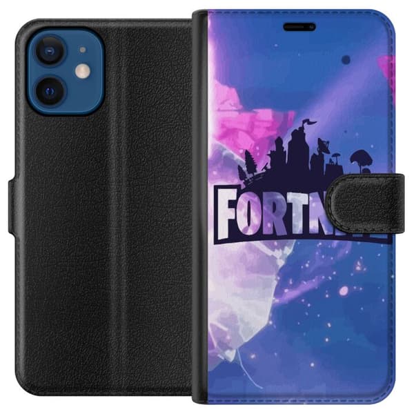 Kompatibelt Plånboksfodral till Apple iPhone 12 Fortnite Gaming
