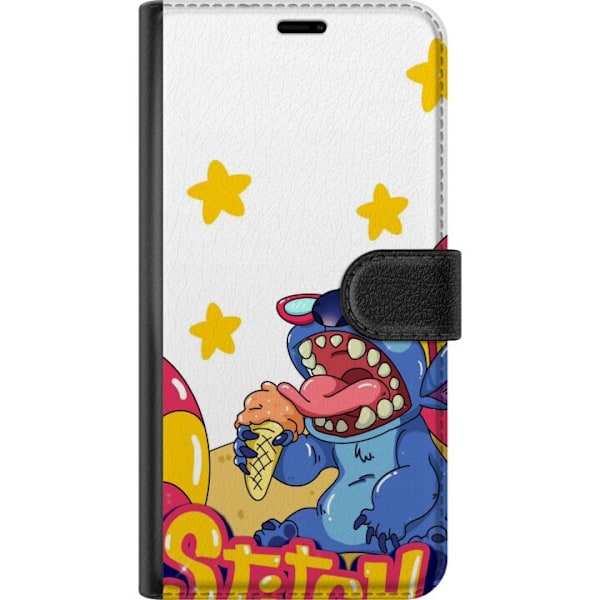 Sony Xperia L4 Lompakkokotelo Stitch Glass