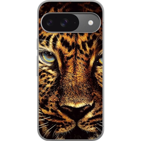 Google Pixel 9 Gjennomsiktig deksel leopard