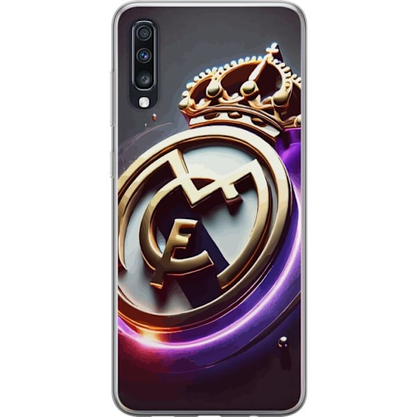 Samsung Galaxy A70 Genomskinligt Skal Real Madrid CF