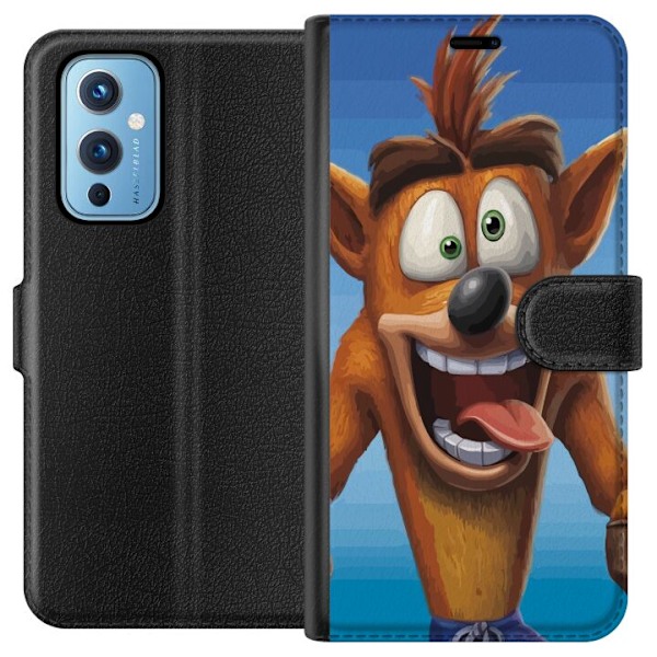 OnePlus 9 Lommeboketui Crash Bandicoot