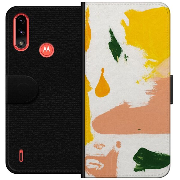Motorola Moto E7 Power Plånboksfodral Plastic Free Chic