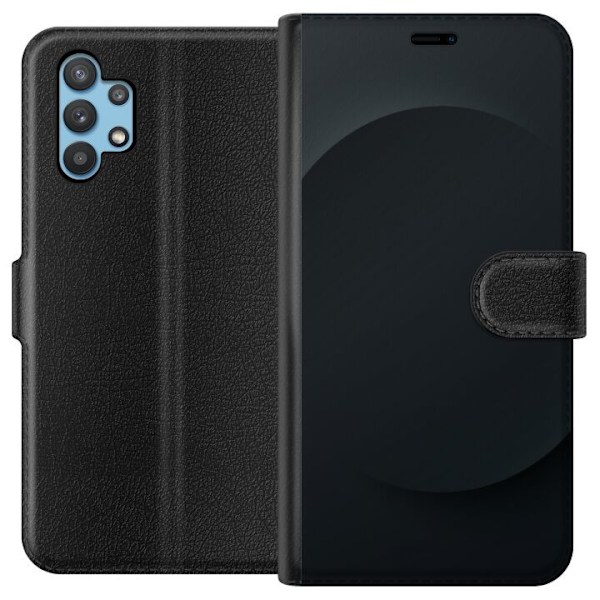 Samsung Galaxy A32 5G Plånboksfodral Svart Prick