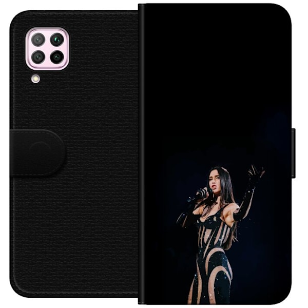 Huawei P40 lite Tegnebogsetui Dua Lipa – Pop Star Aesthetic
