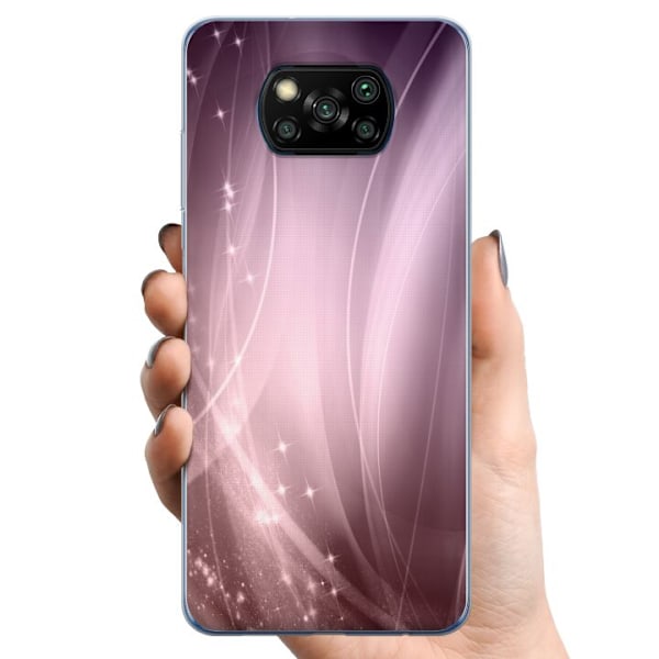 Xiaomi Poco X3 NFC TPU Mobildeksel Rosa