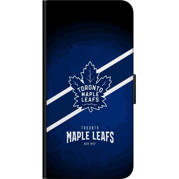 Kompatibelt Lommeboketui til OnePlus 9 Pro Toronto Maple Leafs (NHL)