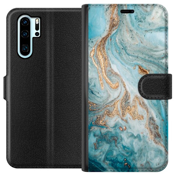 Huawei P30 Pro Lompakkokotelo Taikakivellä