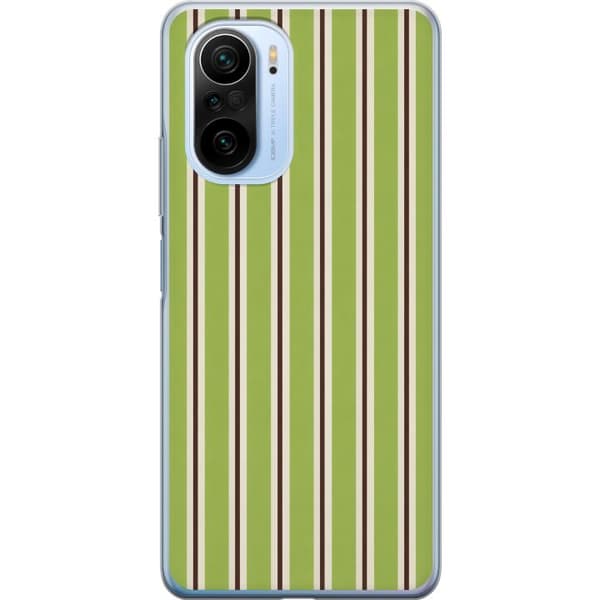 Kompatibelt Mobildeksel til Xiaomi Mi 11i Matcha Stripe grønn