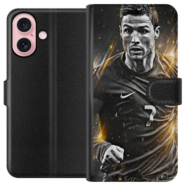 Apple iPhone 16 Lommeboketui Cristiano Ronaldo