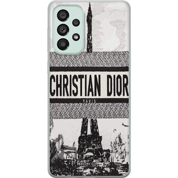 Samsung Galaxy A73 5G Gennemsigtig cover Christian Dior