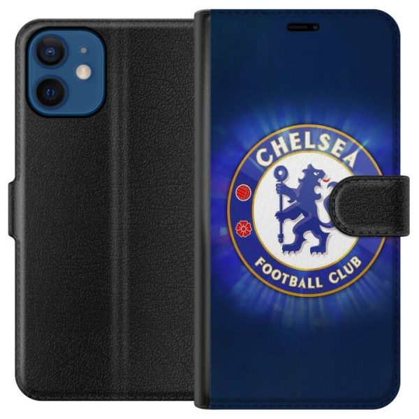 Apple iPhone 12  Tegnebogsetui Chelsea Fodbold