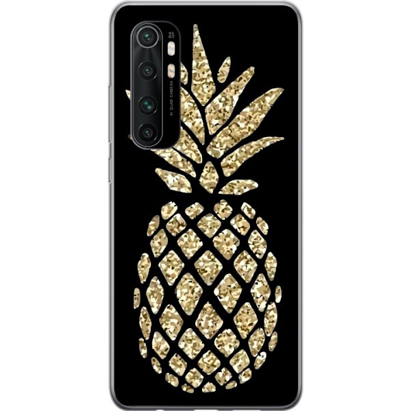 Xiaomi Mi Note 10 Lite Läpinäkyvä kuori Ananas