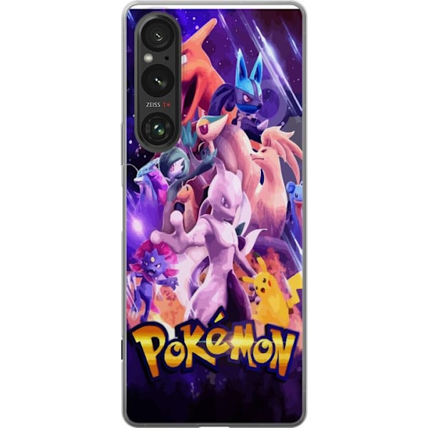 Sony Xperia 1 V Gennemsigtig cover Pokemon