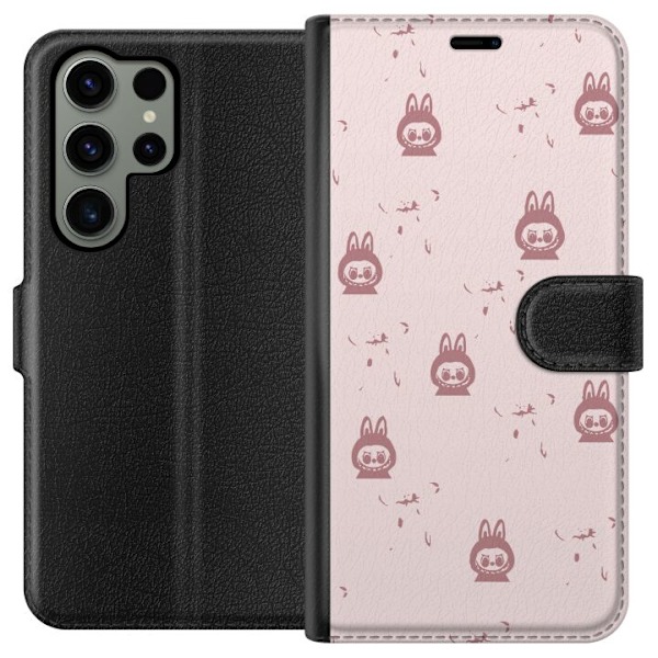 Samsung Galaxy S23 Ultra Plånboksfodral Labubu Neon Pop – N