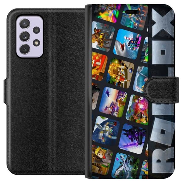 Kompatibelt Plånboksfodral till Samsung Galaxy A52s 5G Roblox