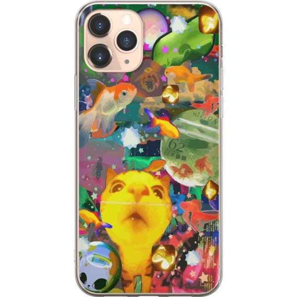 Yhteensopiva Puhelinkuori Apple iPhone 11 Pro Hauskoja eläimiä