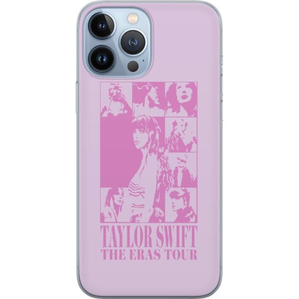 Apple iPhone 13 Pro Max Genomskinligt Skal Taylor Swift - Pink