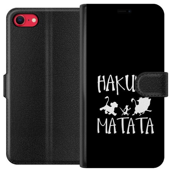 Apple iPhone SE (2020) Lompakkokotelo Hakuna Matata