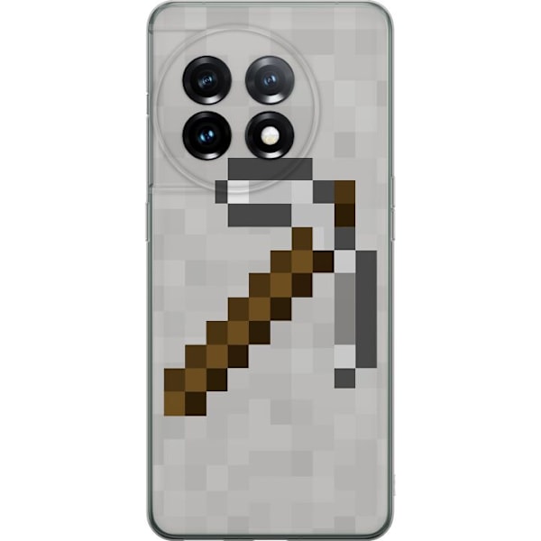 OnePlus 11 Genomskinligt Skal Minecraft Tools