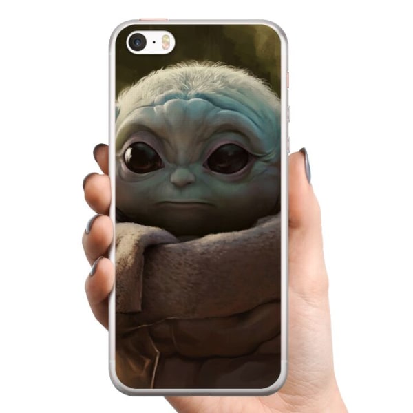 Apple iPhone SE (2016) TPU Mobildeksel Baby Yoda