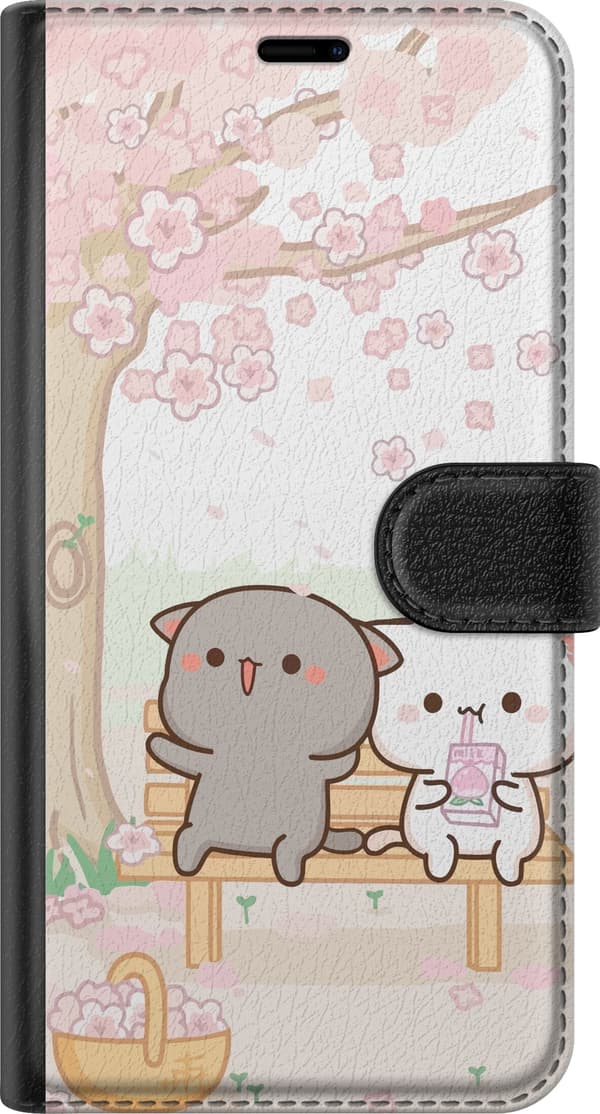 Kompatibelt Plånboksfodral till Samsung Galaxy S21 Kawaii