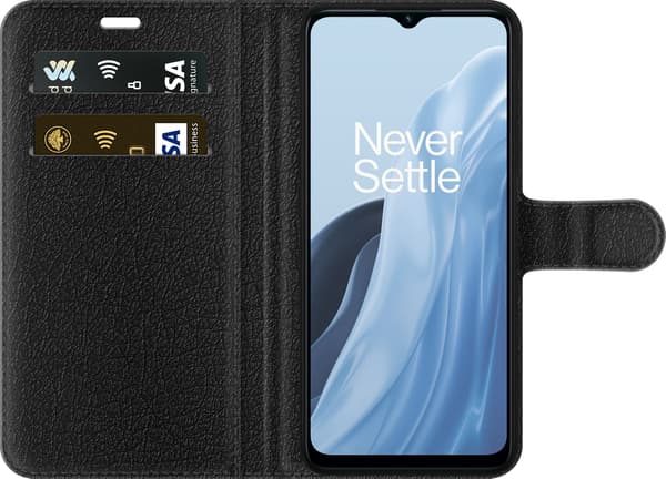 Kompatibel Tegnebogsetui til OnePlus Nord N300 Grå spelkonsol grå