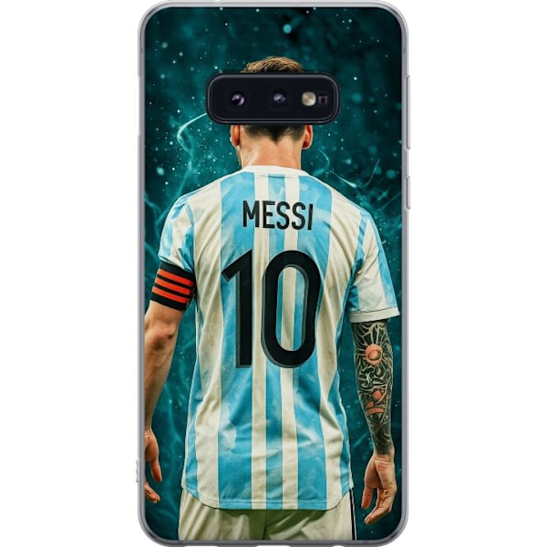 Samsung Galaxy S10e Gjennomsiktig deksel Messi
