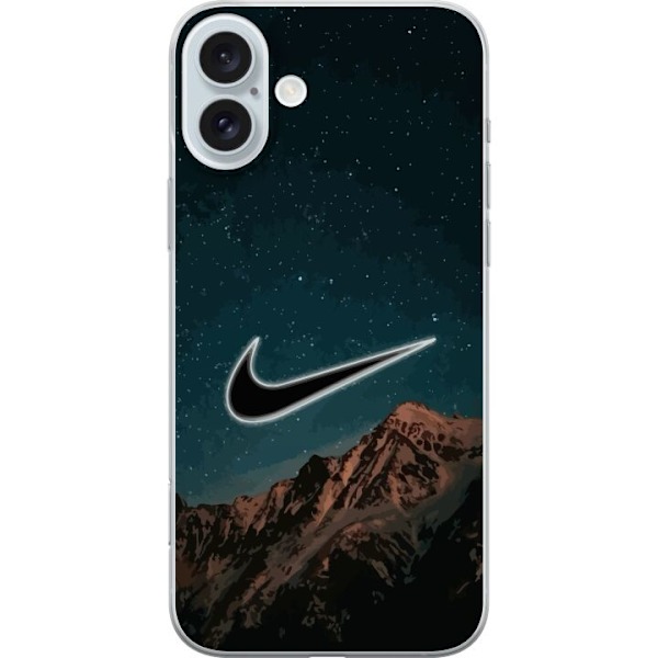 Apple iPhone 16 Plus Läpinäkyvä kuori Nike