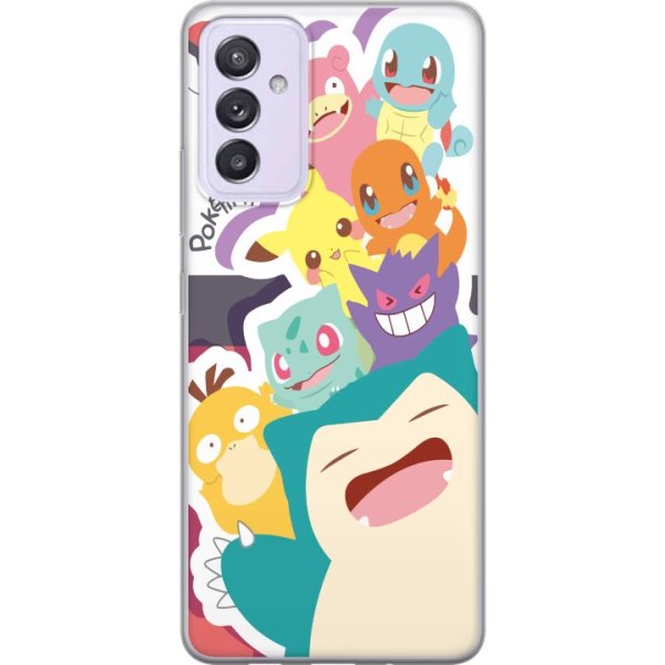 Samsung Galaxy A82 5G Läpinäkyvä kuori Pokemon