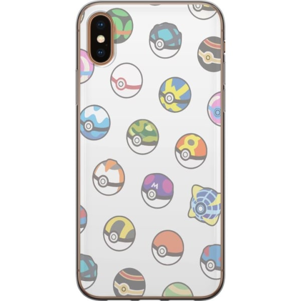 Apple iPhone X Gennemsigtig cover Pokemon