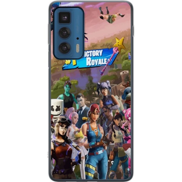 Motorola Edge 20 Pro Gjennomsiktig deksel Fortnite