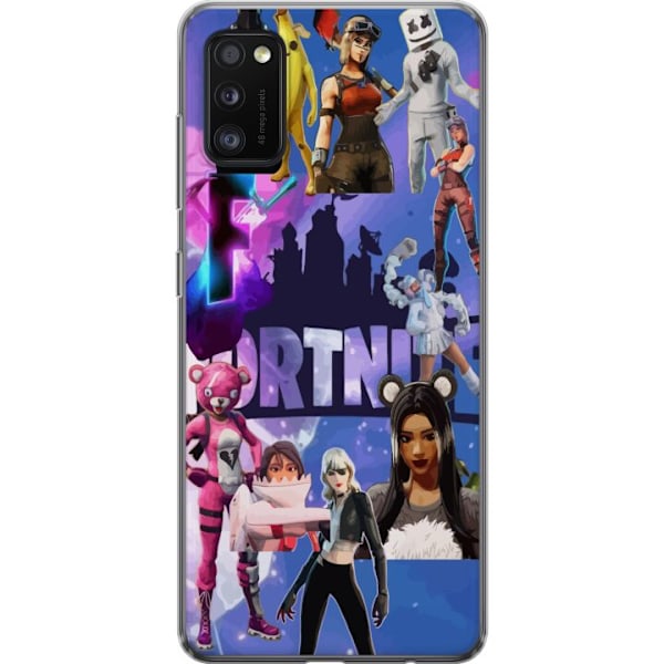 Samsung Galaxy A41 Gennemsigtig cover Fortnite