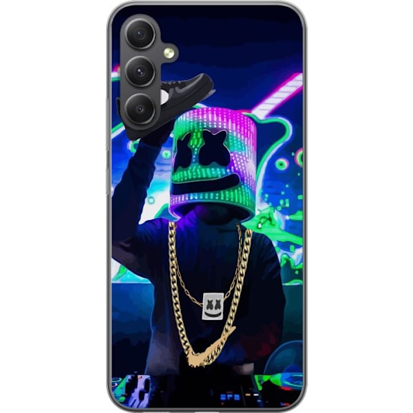 Samsung Galaxy A05s Genomskinligt Skal Marshmello | Fortnite