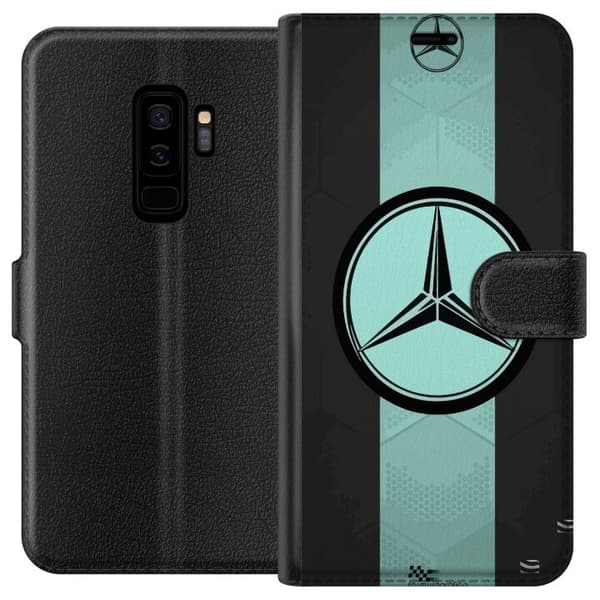 Kompatibel Tegnebogsetui til Samsung Galaxy S9+ Mercedes