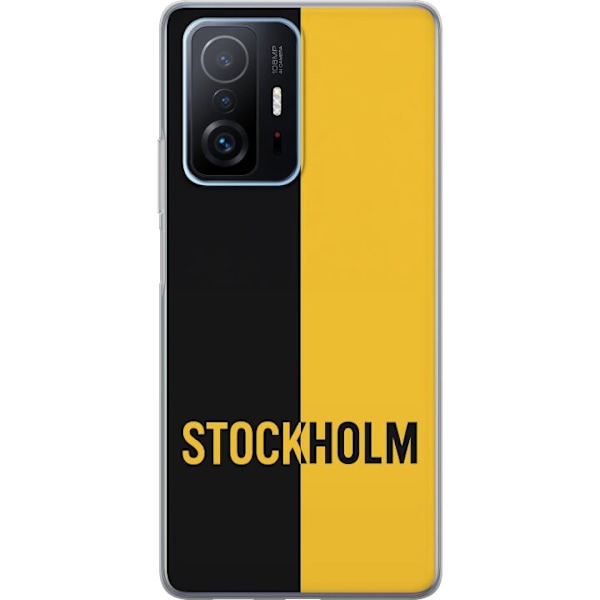 Xiaomi 11T Gennemsigtig cover Stockholm – fodbold