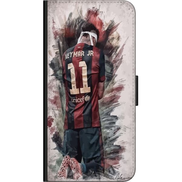 Kompatibel Tegnebogsetui til Motorola Moto G9 Play Neymar