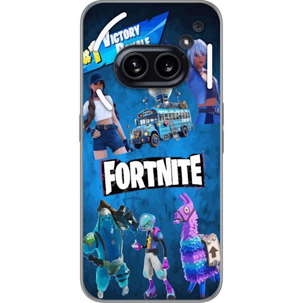 Nothing Phone (2a) Gennemsigtig cover Fortnite